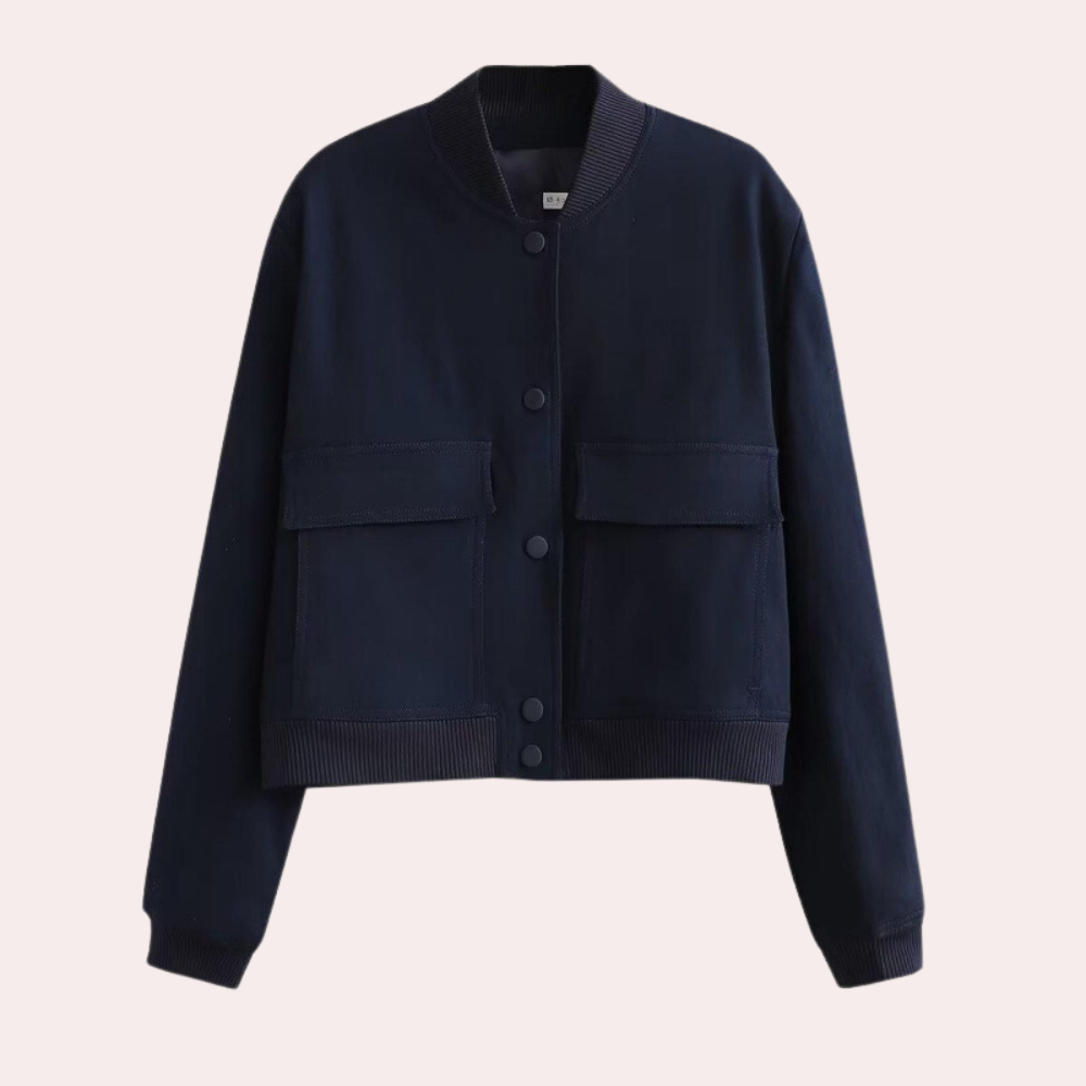 Fauna - Casual Bomber Jacket for Women