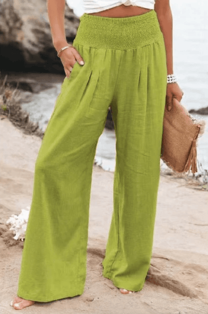 Fayenne - Elegant Stretchy Palazzo Pants for Women