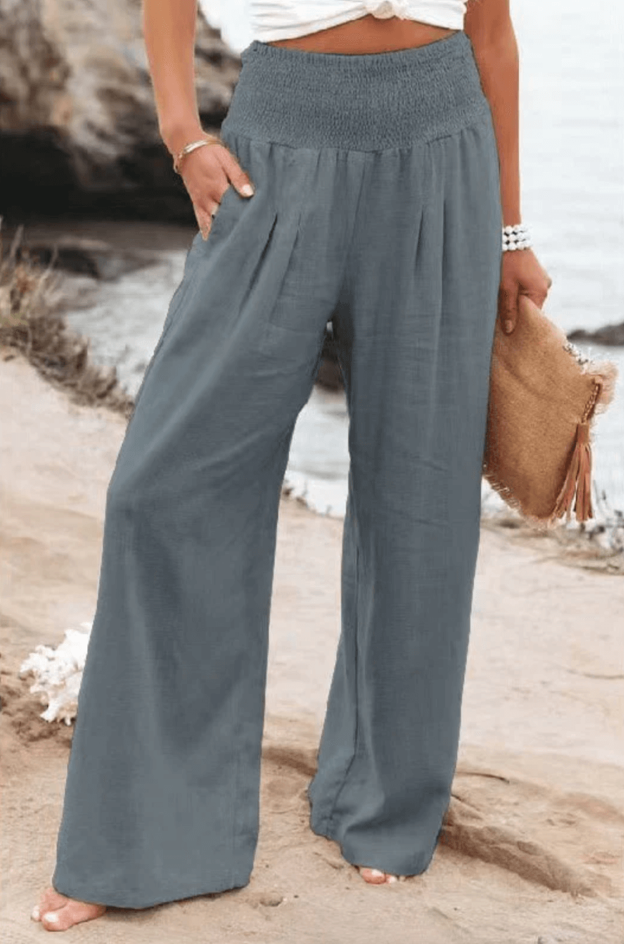 Fayenne - Elegant Stretchy Palazzo Pants for Women