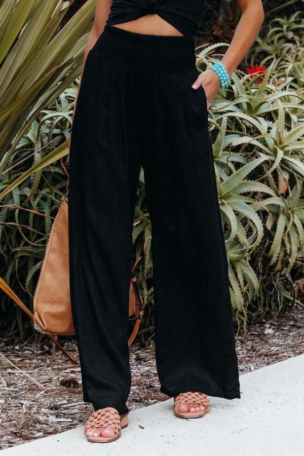 Fayenne - Elegant Stretchy Palazzo Pants for Women