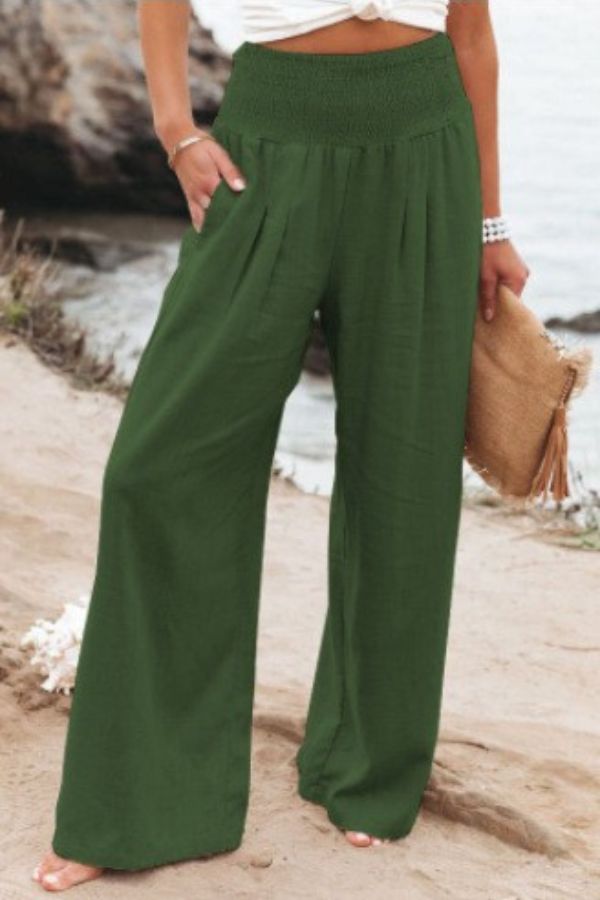 Fayenne - Elegant Stretchy Palazzo Pants for Women