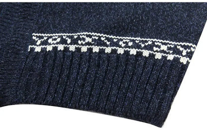 Raven – Casual knitted men's jacket with zip