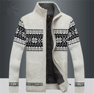 Raven – Casual knitted men's jacket with zip