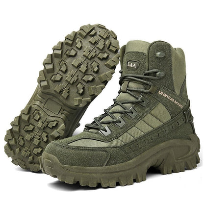 Femke | Stylish Military Winter Boots for Women