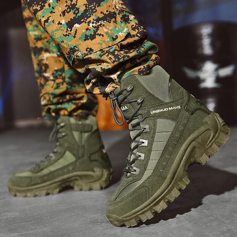 Femke | Stylish Military Winter Boots for Women