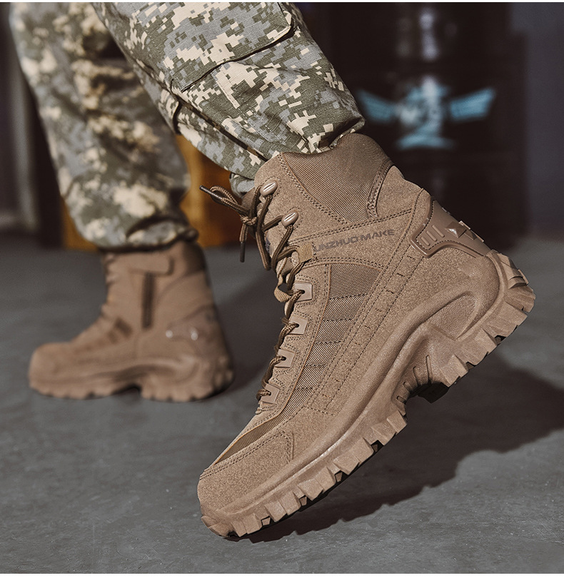 Femke | Stylish Military Winter Boots for Women