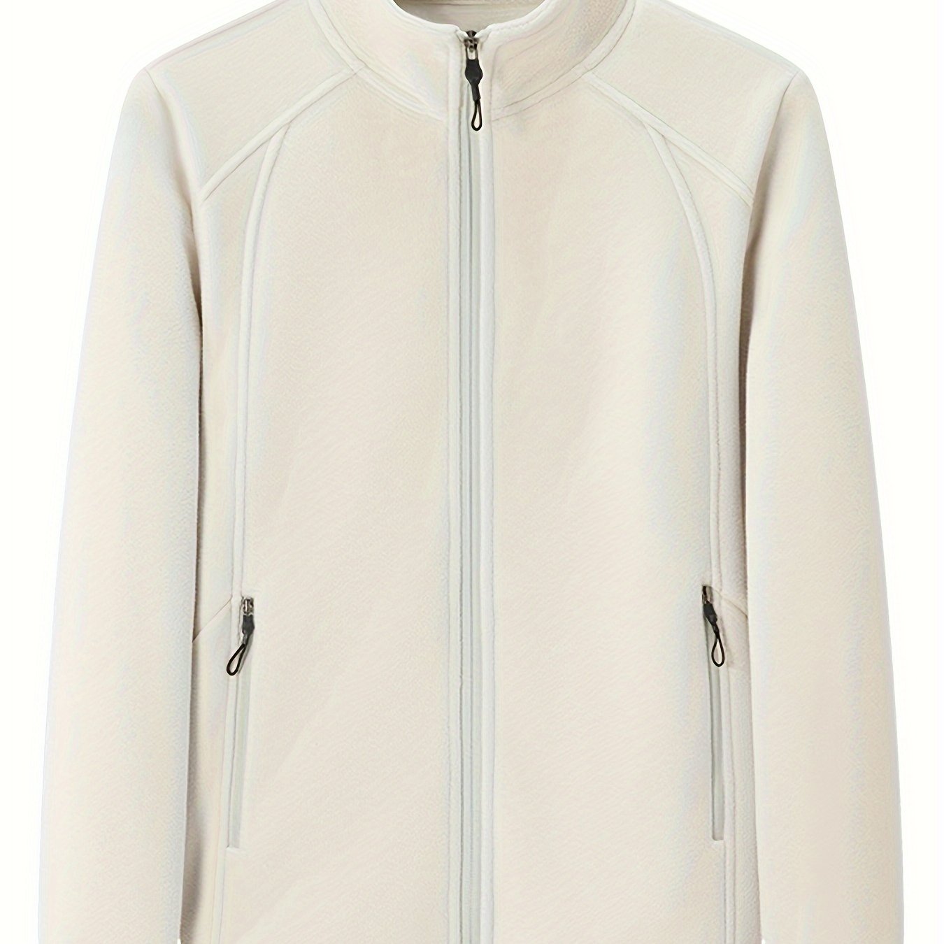 Fenna | Plush outdoor jacket with standing collar and long sleeves