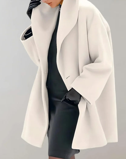 Elegant Women's Coat with Buttons