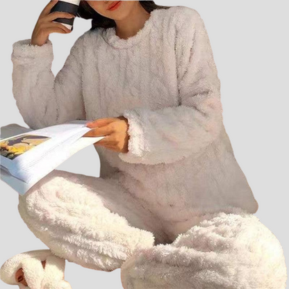 Fleece Pajama Set for Women