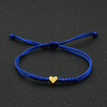 Fleur | Festive Woven Heart-Shaped Bracelet