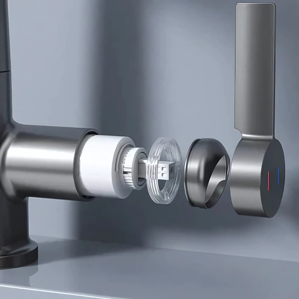 Flexible LED Faucet for Kitchen and Bathroom