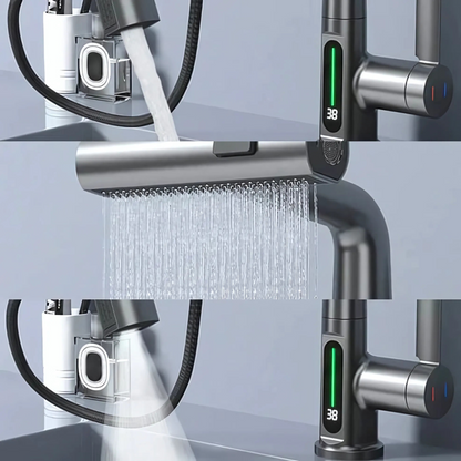 Flexible LED Faucet for Kitchen and Bathroom