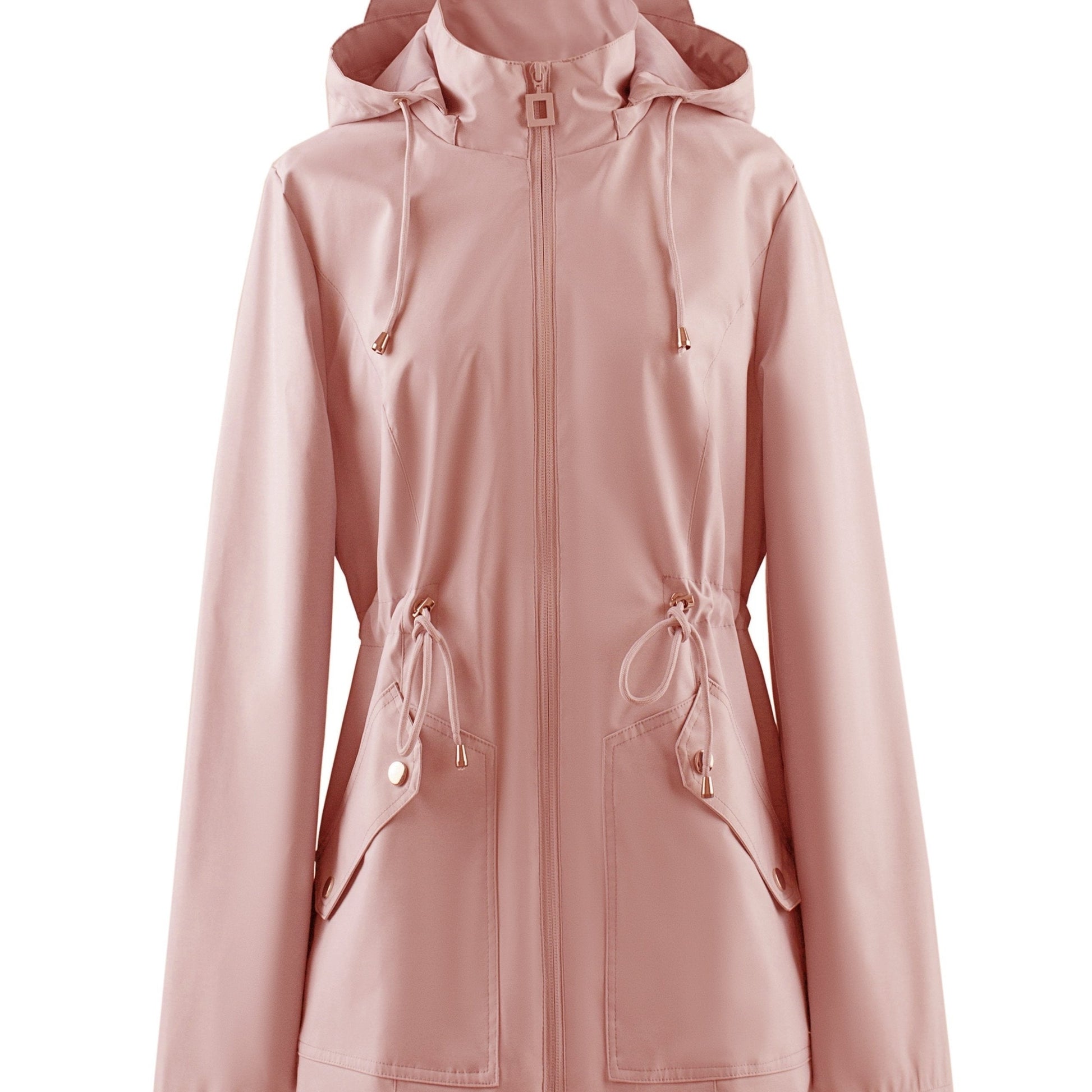 Floor | Waterproof Tailored Spring and Autumn Jacket with Hood
