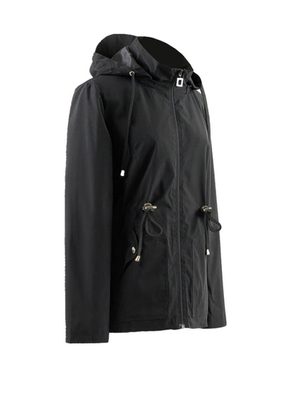 Floor | Waterproof Tailored Spring and Autumn Jacket with Hood
