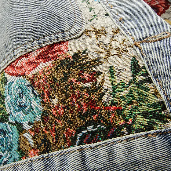Floral Denim Jacket for Women - July