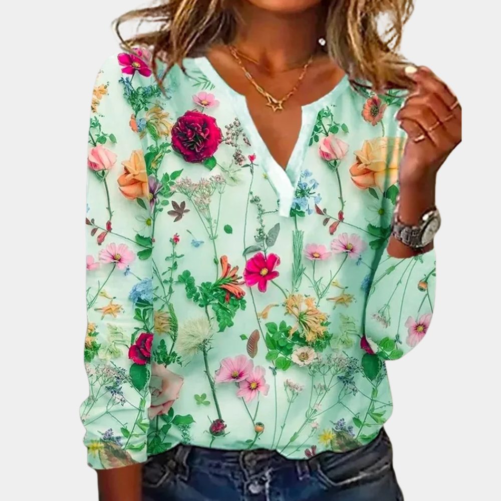 Floral Women's Blouse