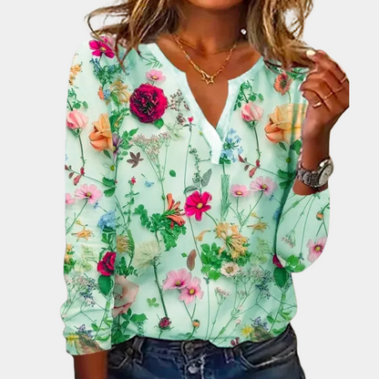 Floral Women's Blouse