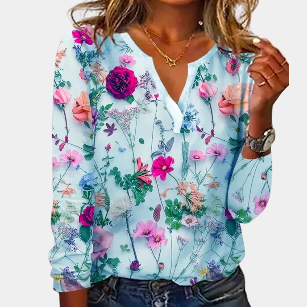 Floral Women's Blouse