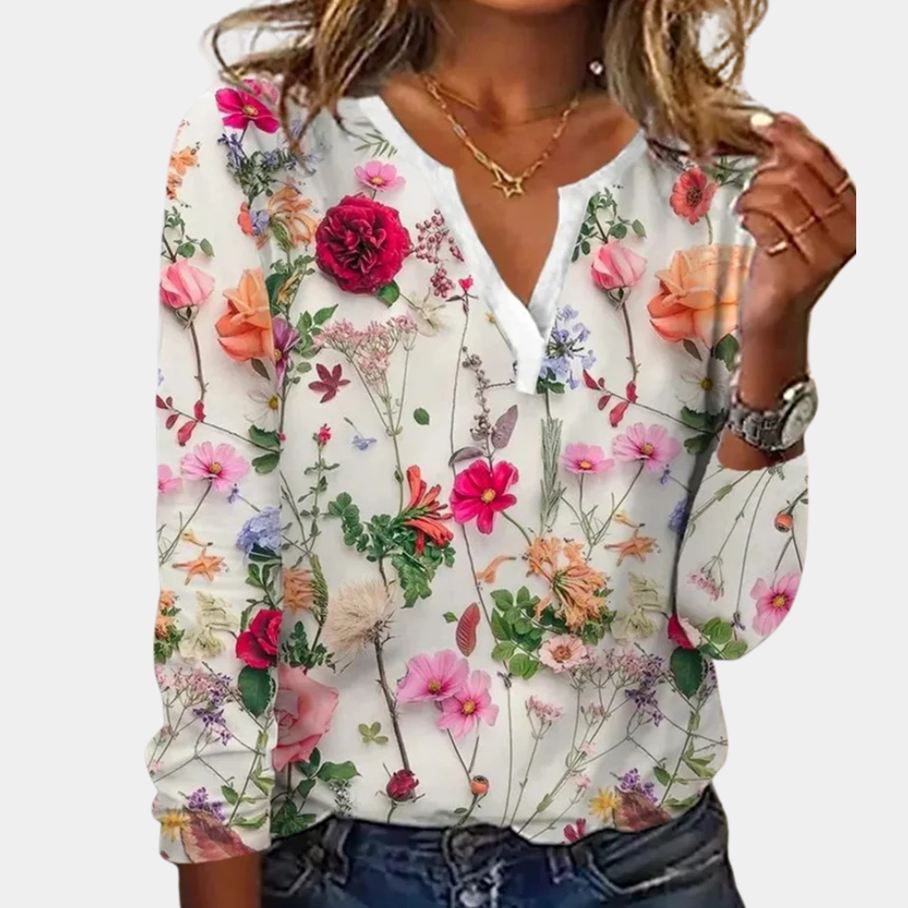 Floral Women's Blouse