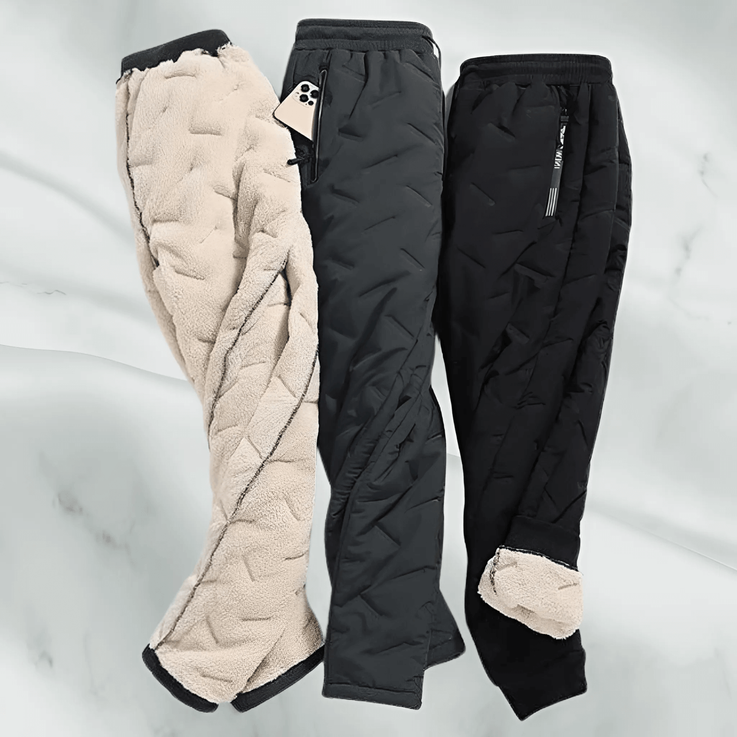 Flow - Water- and windproof thermal pants for men