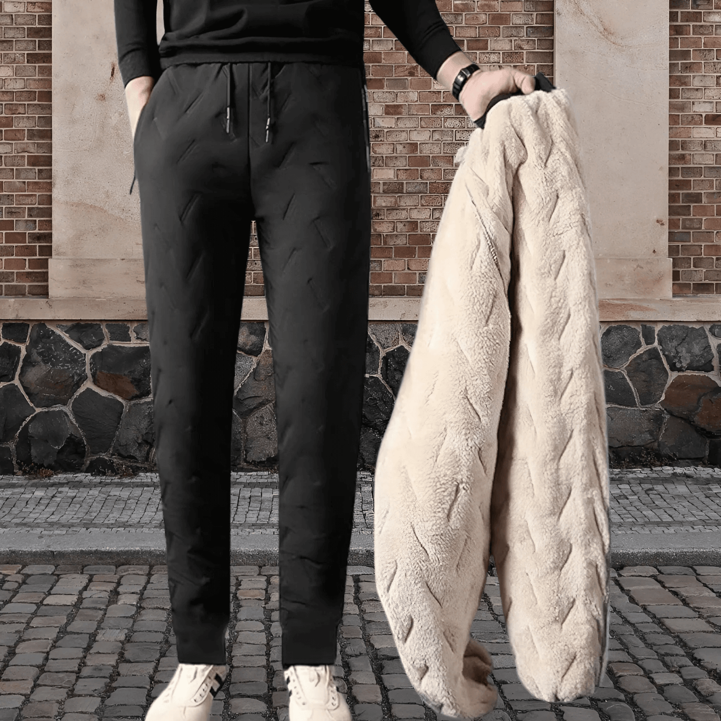 Flow - Water- and windproof thermal pants for men