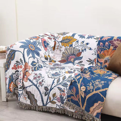 Flowers – Rustic Artistic Floral Blanket