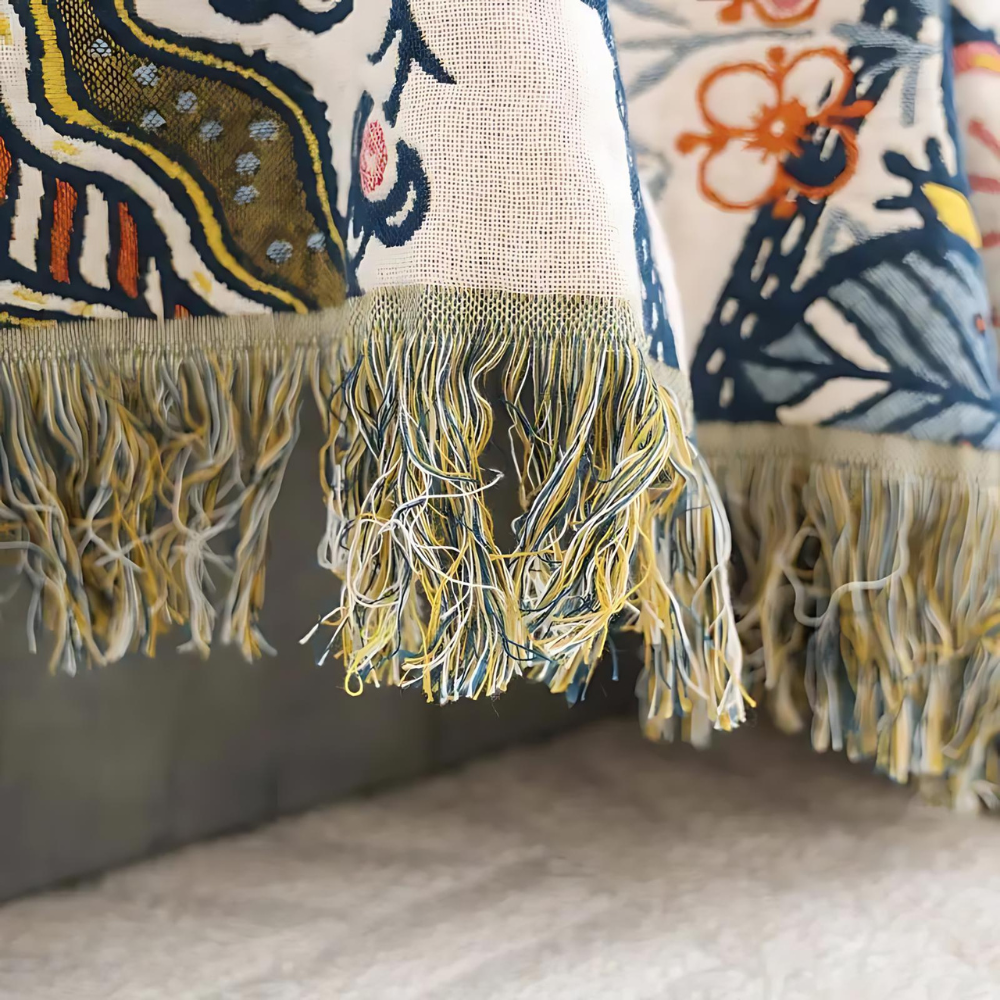 Flowers – Rustic Artistic Floral Blanket