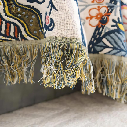 Flowers – Rustic Artistic Floral Blanket