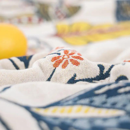 Flowers – Rustic Artistic Floral Blanket