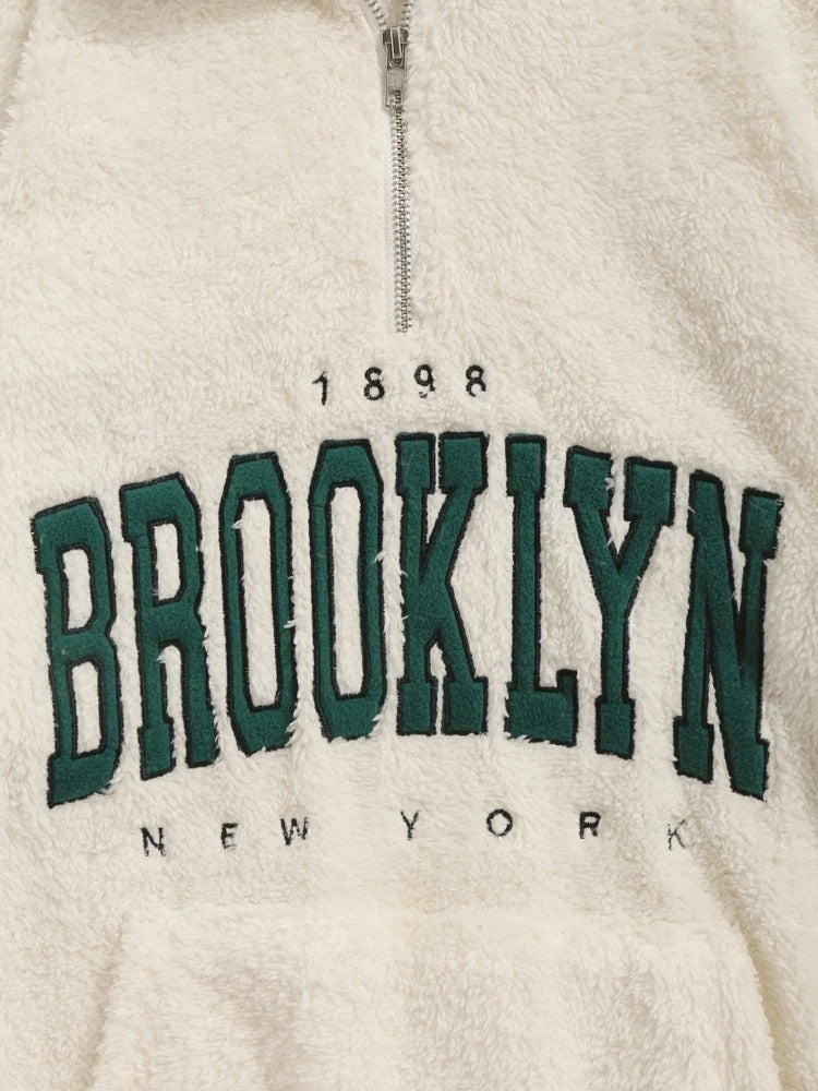 Fluffy NY Brooklyn Zipper