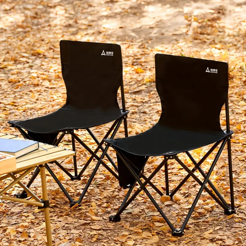 Foldable Outdoor Chair with Backrest