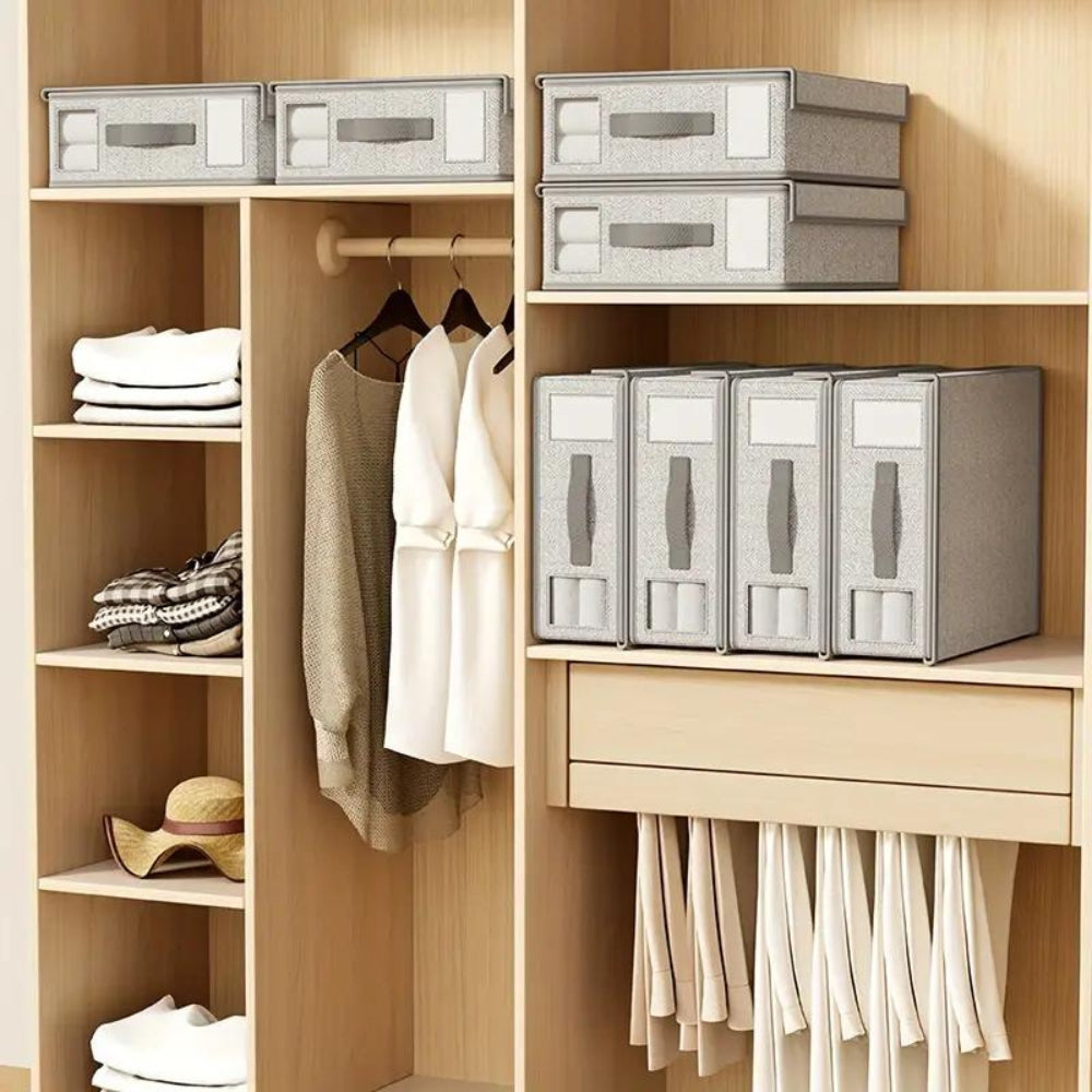 Foldable Bedding Organiser with Crease-Resistant Function