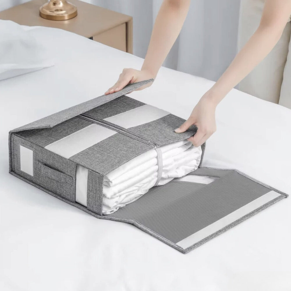 Foldable Bedding Organiser with Crease-Resistant Function