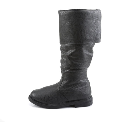 Frederik | High boots with denim print for men