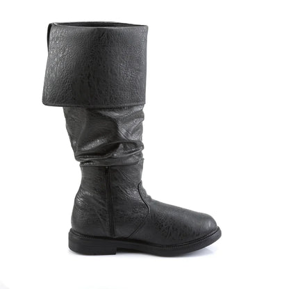 Frederik | High boots with denim print for men
