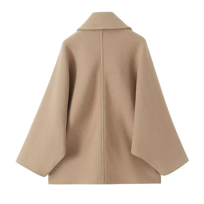 Frostine - Oversized Winter Coat with Large Buttons