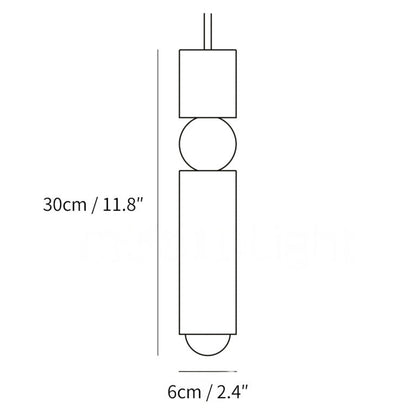 Nordic-Fulcrum-Pendelleuchte - minimalistisches Luxusdesign