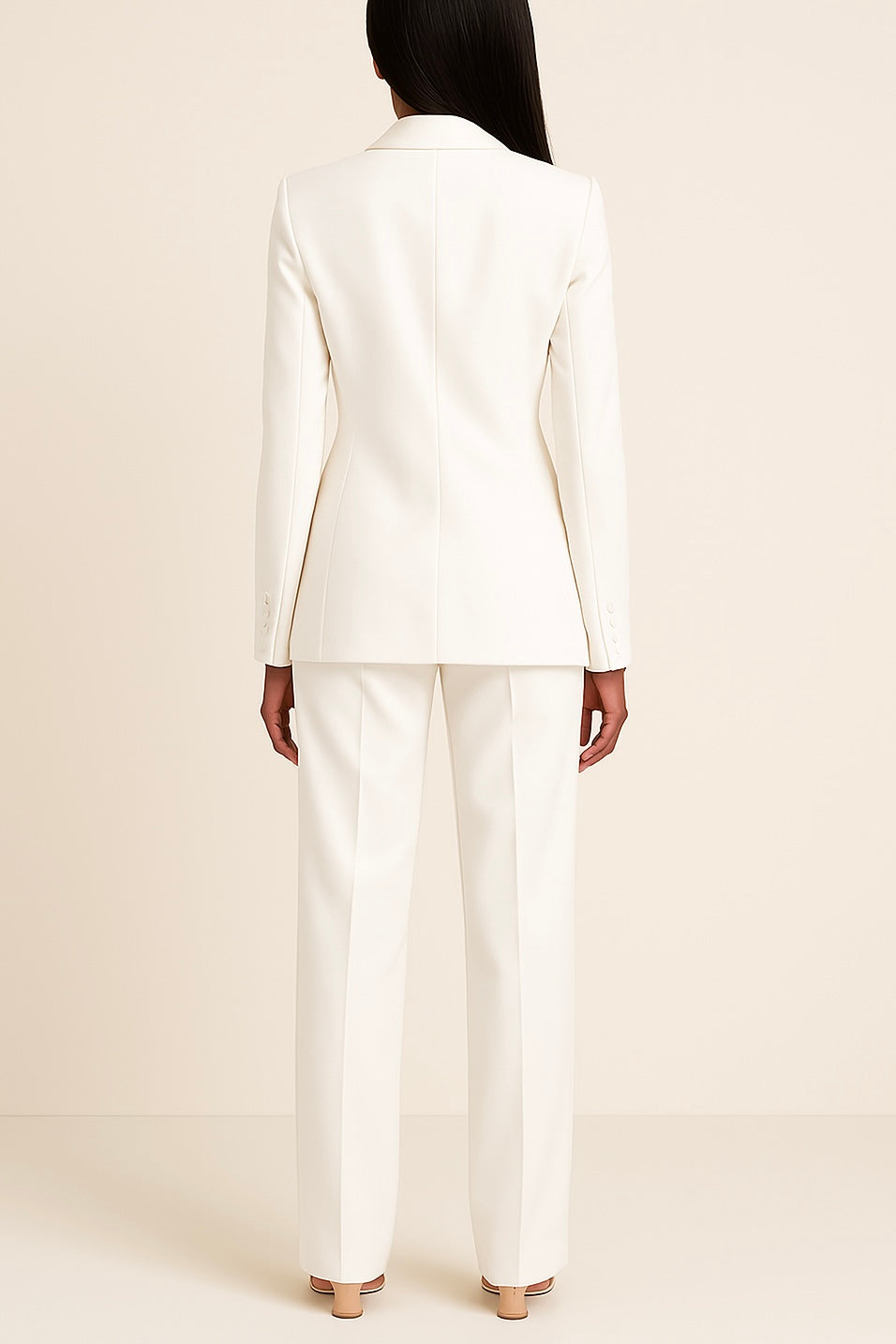Completo elegante da donna con blazer lungo – Elegante e professionale
