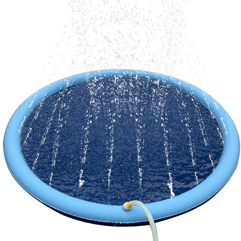 FunPETS - Water play mat for dogs foldable dog pool