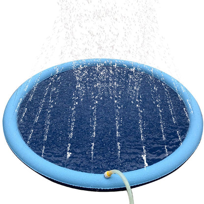 FunPETS - Water play mat for dogs foldable dog pool