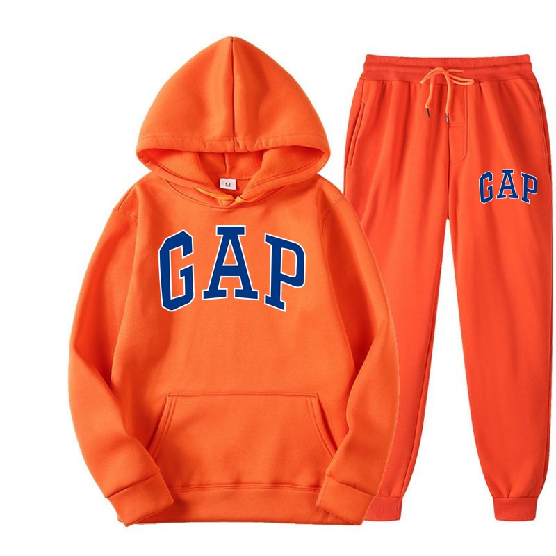 GAP | Modern and Comfortable Women's Jogging Suit with Hood and Text