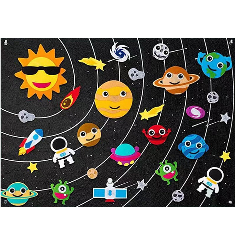 VelvetiKIDS - Lavagna in feltro per bambini piccoli
