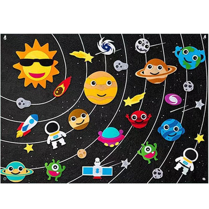 VelvetiKIDS - Lavagna in feltro per bambini piccoli