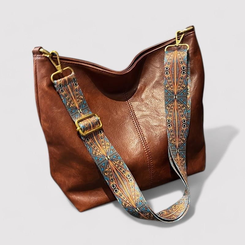 Galina – Women's Leather Bag with Large Capacity