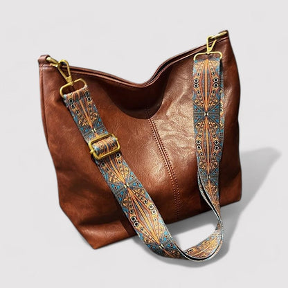 Galina – Women's Leather Bag with Large Capacity