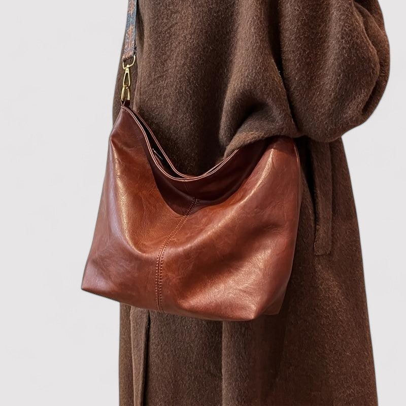Galina – Women's Leather Bag with Large Capacity