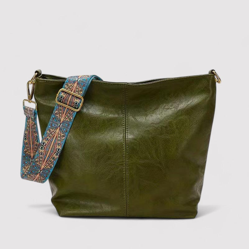 Galina – Women's Leather Bag with Large Capacity