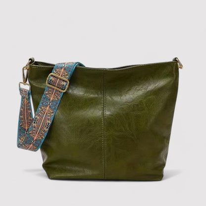 Galina – Women's Leather Bag with Large Capacity