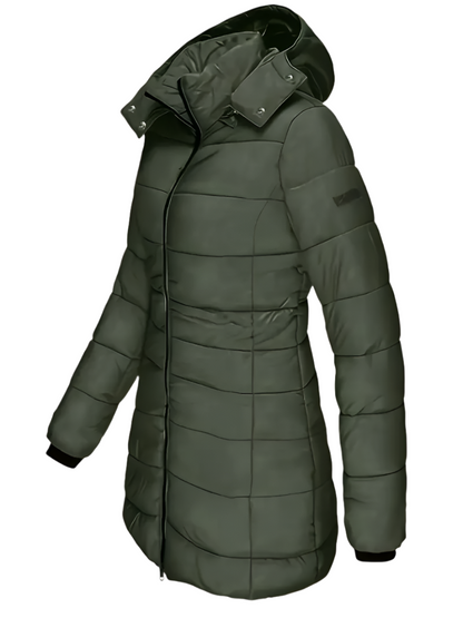 Waterproof Mid-Length Winter Coat for Women | Garin