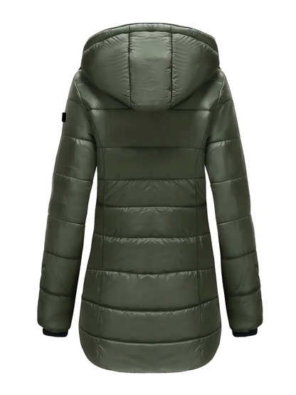 Waterproof Mid-Length Winter Coat for Women | Garin